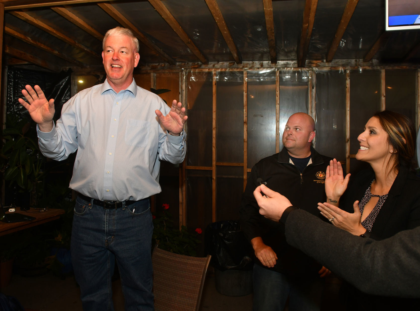 Mike Matson election night party